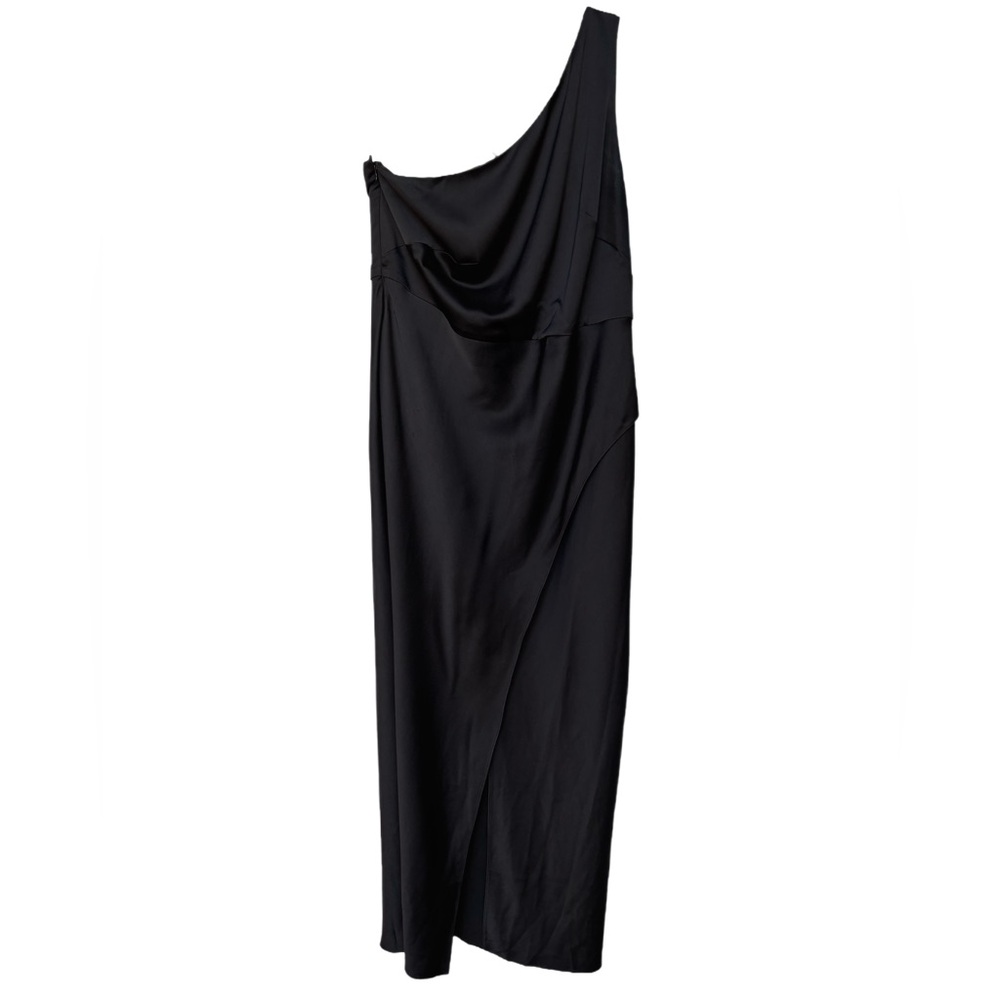 Anthropologie BHLDN Black Dylan Maxi Slit Dress   18W Plus Elegant Formal